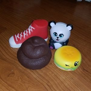 4 pack of squishys